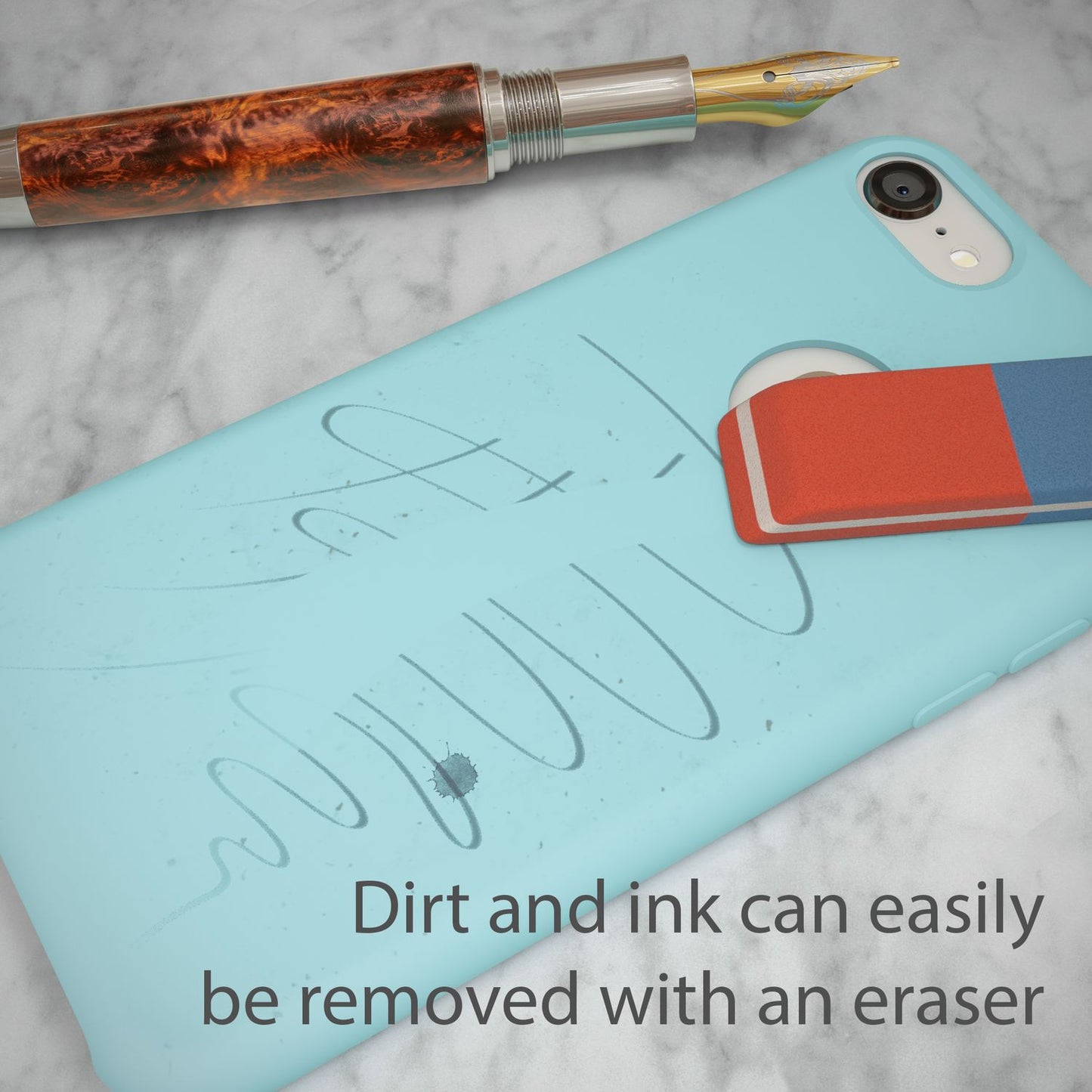 NALIA Liquid Silikon Hülle kompatibel mit iPhone 8, Ultra-Slim Handyhülle Hard-Case mit Silk Touch & Microfaser, Dünnes Cover Schutzhülle Skin, Etui Handy-Tasche Backcover Bumper