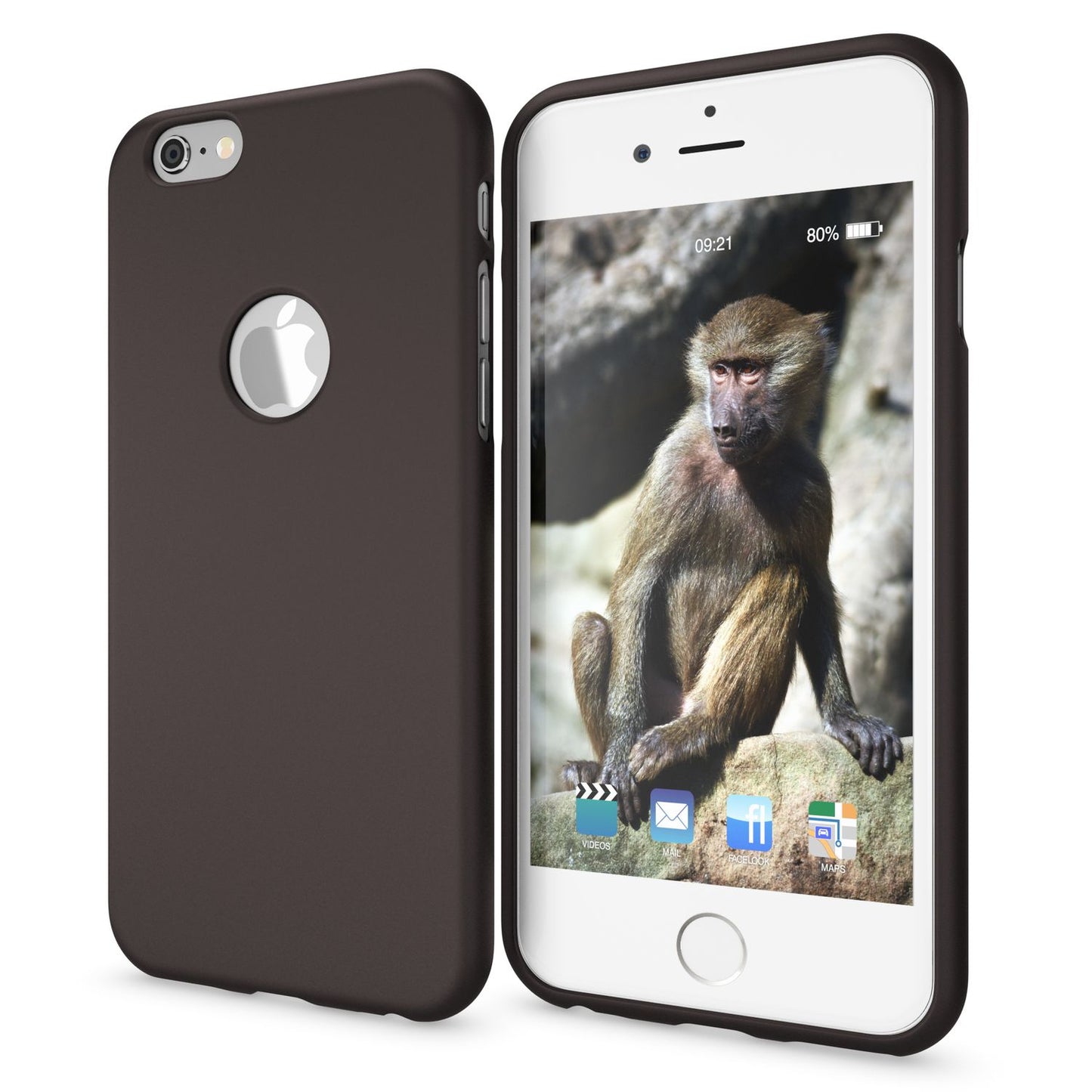 NALIA Neon Silikonhülle für iPhone 6 / 6s – Soft-Touch & Signal-Neon – NEONSHOCK (Matte Schutzhülle) – Marke aus Berlin