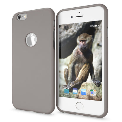 NALIA Neon Silikonhülle für iPhone 6 / 6s – Soft-Touch & Signal-Neon – NEONSHOCK (Matte Schutzhülle) – Marke aus Berlin