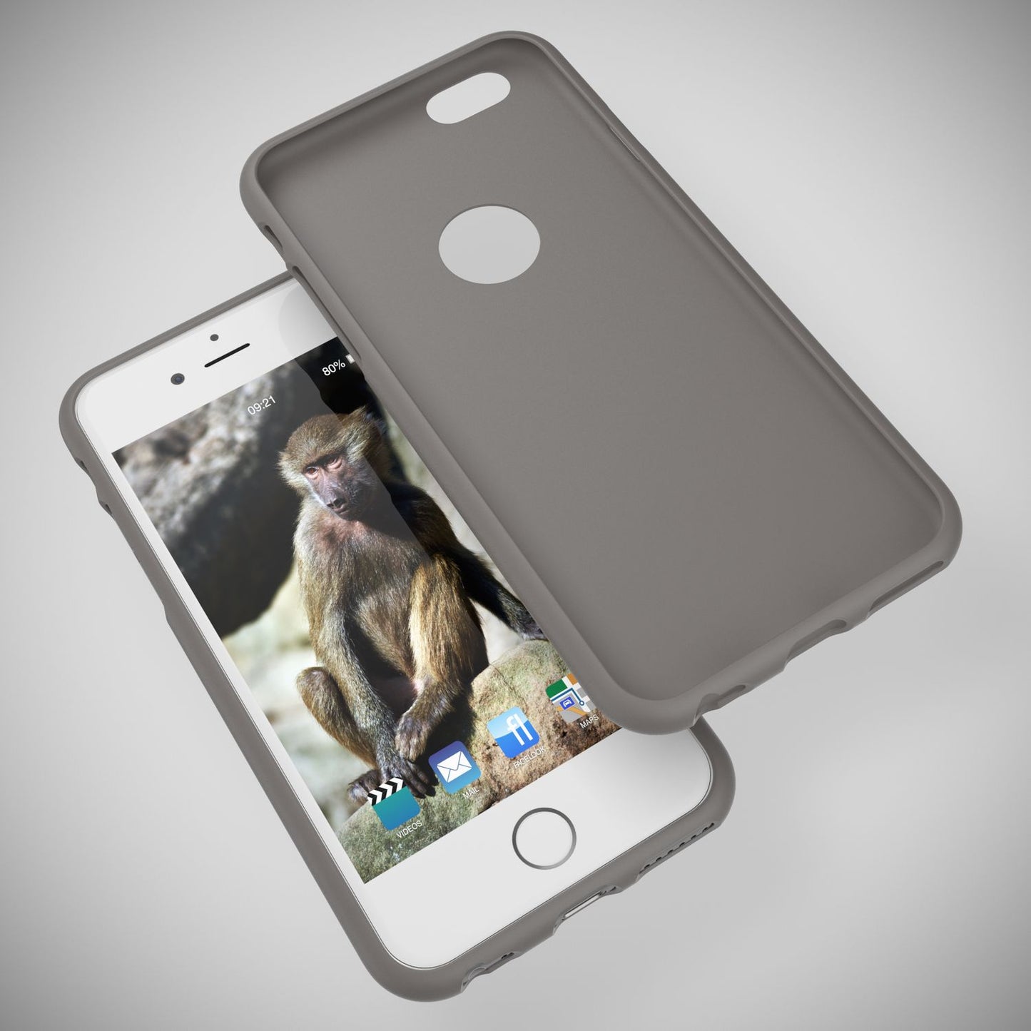 NALIA Neon Silikonhülle für iPhone 6 / 6s – Soft-Touch & Signal-Neon – NEONSHOCK (Matte Schutzhülle) – Marke aus Berlin