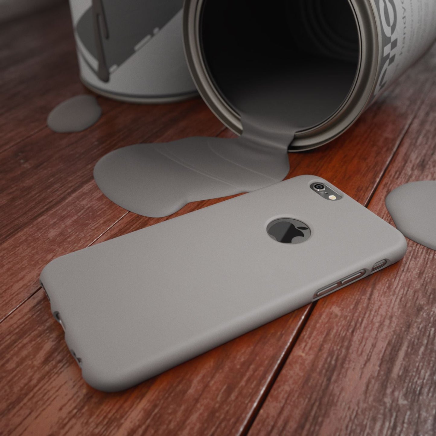 NALIA Neon Silikonhülle für iPhone 6 / 6s – Soft-Touch & Signal-Neon – NEONSHOCK (Matte Schutzhülle) – Marke aus Berlin