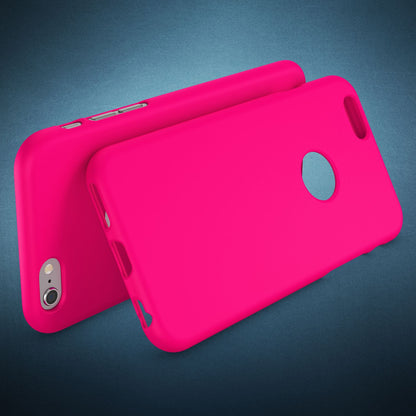 NALIA Neon Silikonhülle für iPhone 6 / 6s – Soft-Touch & Signal-Neon – NEONSHOCK (Matte Schutzhülle) – Marke aus Berlin