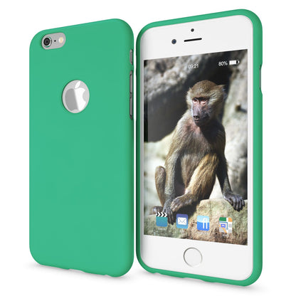 NALIA Neon Silikonhülle für iPhone 6 / 6s – Soft-Touch & Signal-Neon – NEONSHOCK (Matte Schutzhülle) – Marke aus Berlin