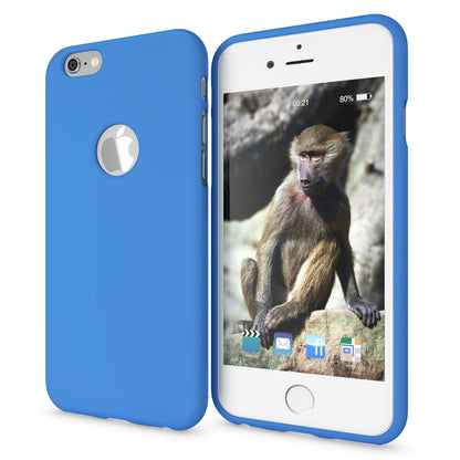 NALIA Neon Silikonhülle für iPhone 6 / 6s – Soft-Touch & Signal-Neon – NEONSHOCK (Matte Schutzhülle) – Marke aus Berlin