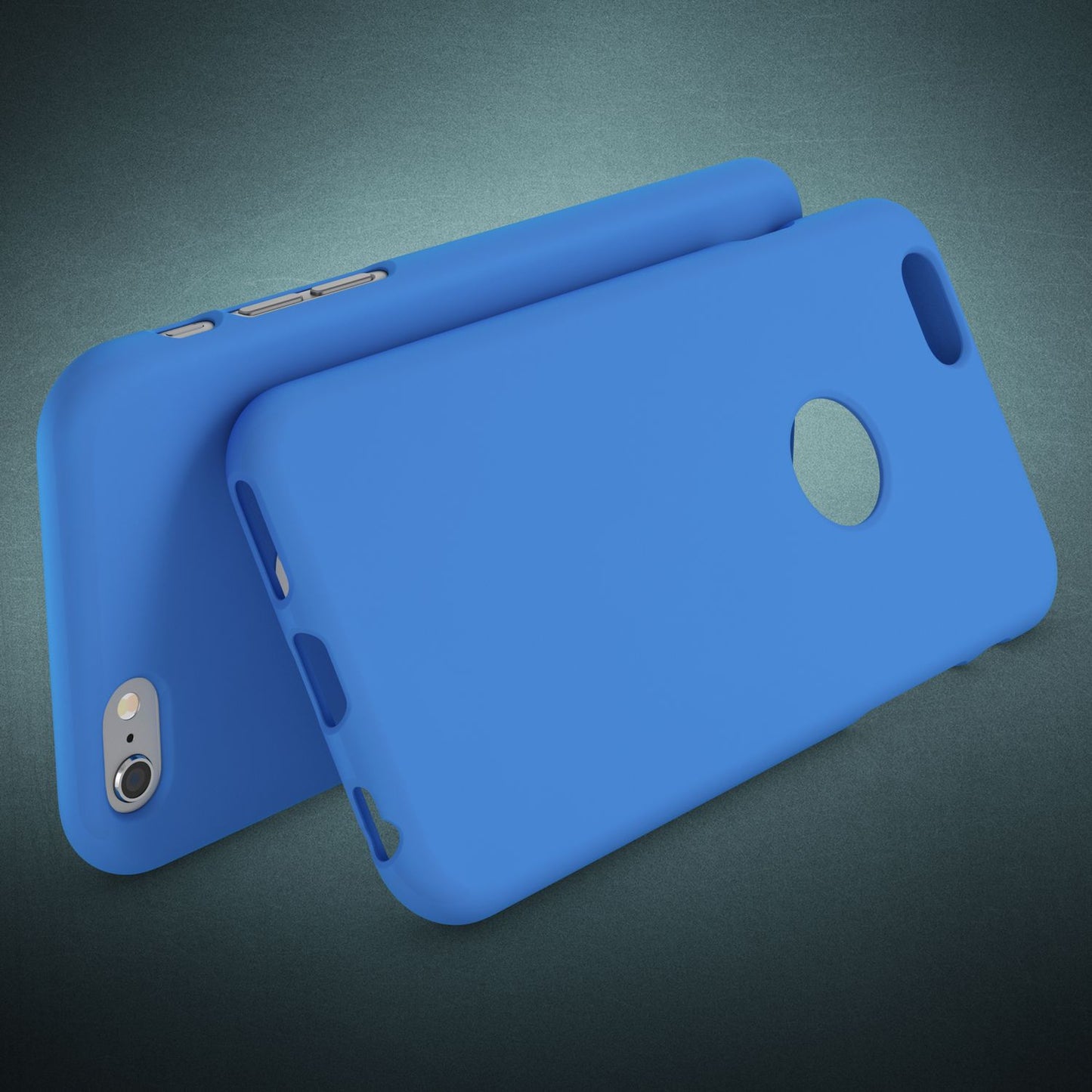 NALIA Neon Silikonhülle für iPhone 6 / 6s – Soft-Touch & Signal-Neon – NEONSHOCK (Matte Schutzhülle) – Marke aus Berlin