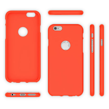 NALIA Neon Silikonhülle für iPhone 6 / 6s – Soft-Touch & Signal-Neon – NEONSHOCK (Matte Schutzhülle) – Marke aus Berlin
