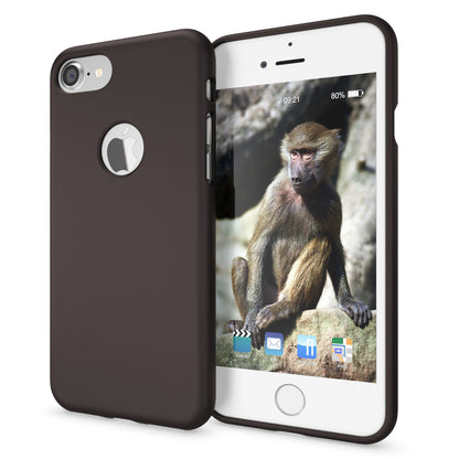 NALIA Neon Silikonhülle für iPhone 7 – Soft-Touch & Signal-Neon – NEONSHOCK (Matte Schutzhülle) – Marke aus Berlin