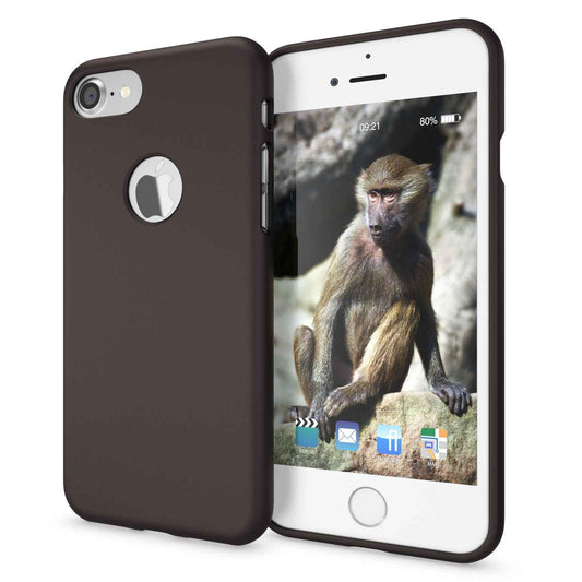 NALIA Neon Silikonhülle für iPhone 7 – Soft-Touch & Signal-Neon – NEONSHOCK (Matte Schutzhülle) – Marke aus Berlin