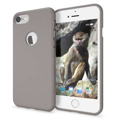NALIA Neon Silikonhülle für iPhone 7 – Soft-Touch & Signal-Neon – NEONSHOCK (Matte Schutzhülle) – Marke aus Berlin