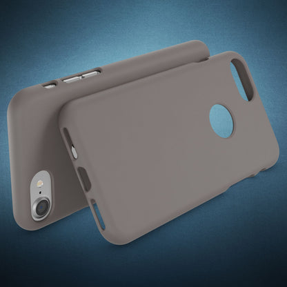 NALIA Neon Silikonhülle für iPhone 7 – Soft-Touch & Signal-Neon – NEONSHOCK (Matte Schutzhülle) – Marke aus Berlin