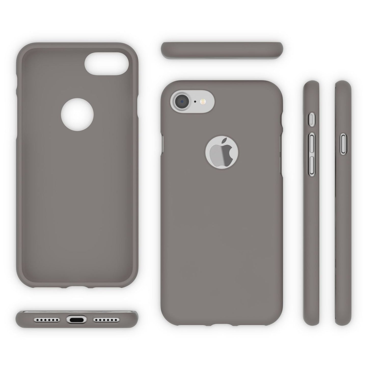 NALIA Neon Silikonhülle für iPhone 7 – Soft-Touch & Signal-Neon – NEONSHOCK (Matte Schutzhülle) – Marke aus Berlin