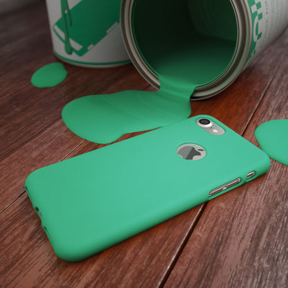 NALIA Neon Silikonhülle für iPhone 7 – Soft-Touch & Signal-Neon – NEONSHOCK (Matte Schutzhülle) – Marke aus Berlin