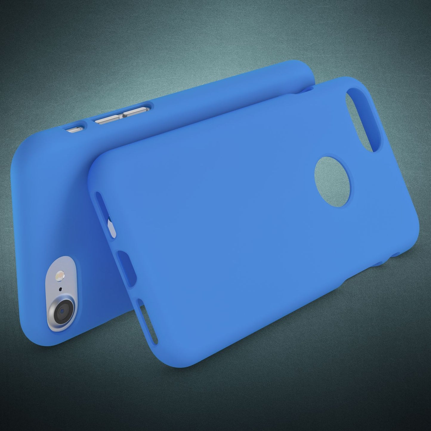 NALIA Neon Silikonhülle für iPhone 7 – Soft-Touch & Signal-Neon – NEONSHOCK (Matte Schutzhülle) – Marke aus Berlin