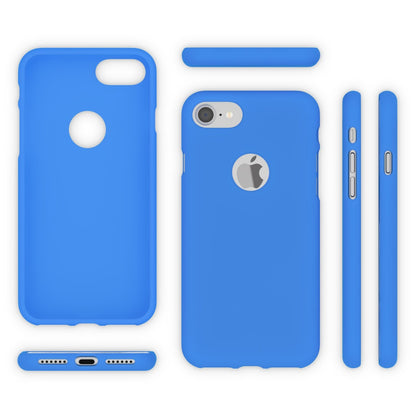 NALIA Neon Silikonhülle für iPhone 7 – Soft-Touch & Signal-Neon – NEONSHOCK (Matte Schutzhülle) – Marke aus Berlin