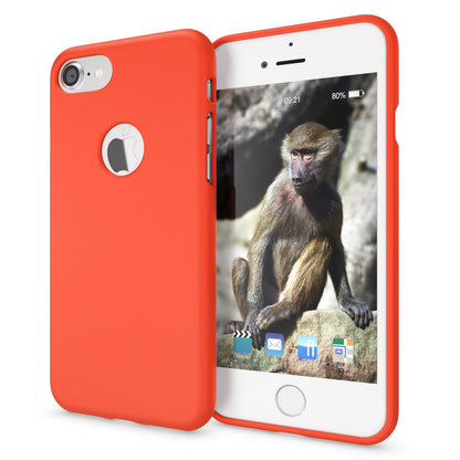 NALIA Neon Silikonhülle für iPhone 7 – Soft-Touch & Signal-Neon – NEONSHOCK (Matte Schutzhülle) – Marke aus Berlin