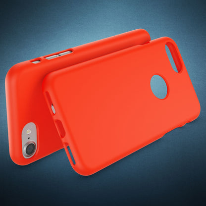 NALIA Neon Silikonhülle für iPhone 7 – Soft-Touch & Signal-Neon – NEONSHOCK (Matte Schutzhülle) – Marke aus Berlin
