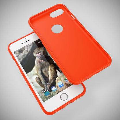 NALIA Neon Silikonhülle für iPhone 7 – Soft-Touch & Signal-Neon – NEONSHOCK (Matte Schutzhülle) – Marke aus Berlin