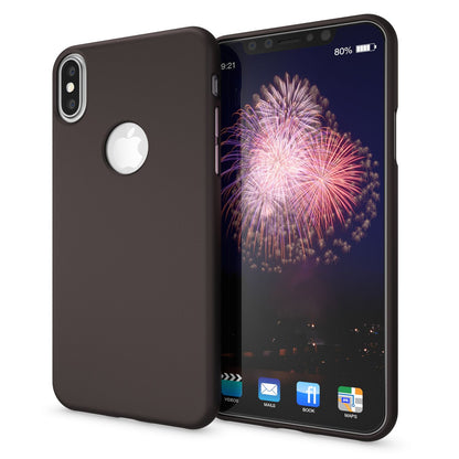 NALIA Neon Silikonhülle für iPhone XS Max – Soft-Touch & Signal-Neon – NEONSHOCK (Matte Schutzhülle) – Marke aus Berlin