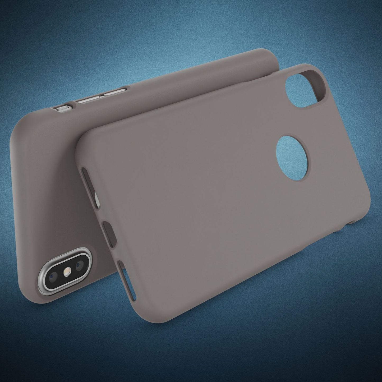 NALIA Neon Silikonhülle für iPhone X / XS – Soft-Touch & Signal-Neon – NEONSHOCK (Matte Schutzhülle) – Marke aus Berlin