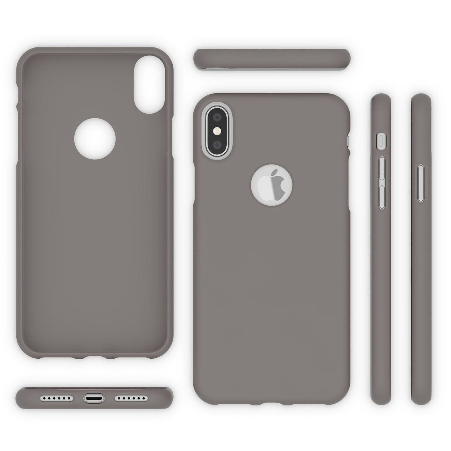 NALIA Neon Silikonhülle für iPhone XS Max – Soft-Touch & Signal-Neon – NEONSHOCK (Matte Schutzhülle) – Marke aus Berlin