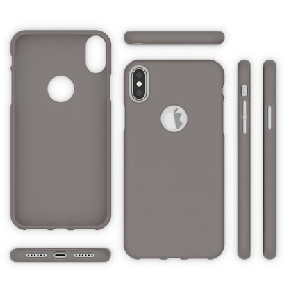 NALIA Neon Silikonhülle für iPhone X / XS – Soft-Touch & Signal-Neon – NEONSHOCK (Matte Schutzhülle) – Marke aus Berlin