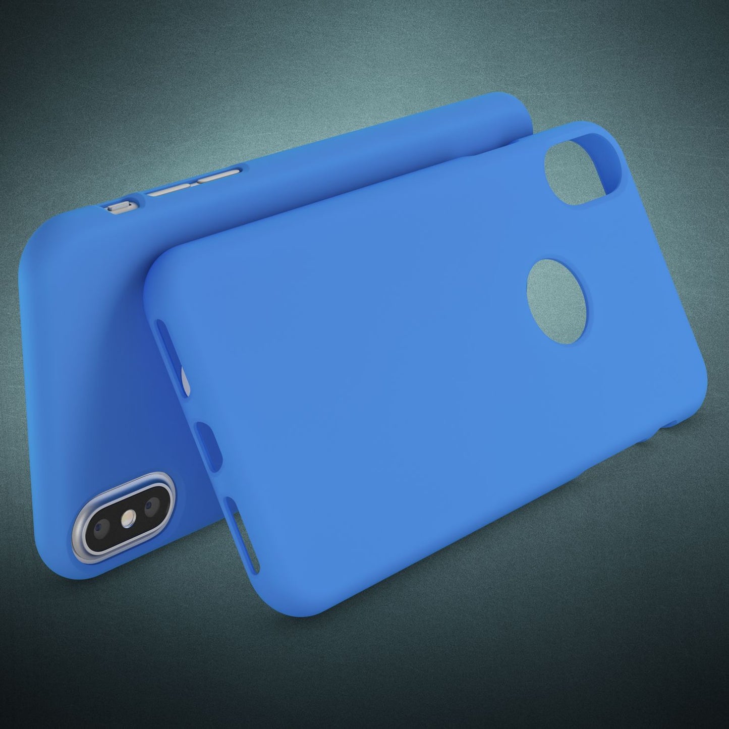 NALIA Neon Silikonhülle für iPhone X / XS – Soft-Touch & Signal-Neon – NEONSHOCK (Matte Schutzhülle) – Marke aus Berlin