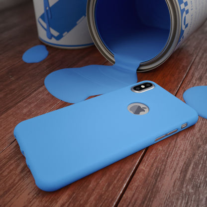 NALIA Neon Silikonhülle für iPhone X / XS – Soft-Touch & Signal-Neon – NEONSHOCK (Matte Schutzhülle) – Marke aus Berlin