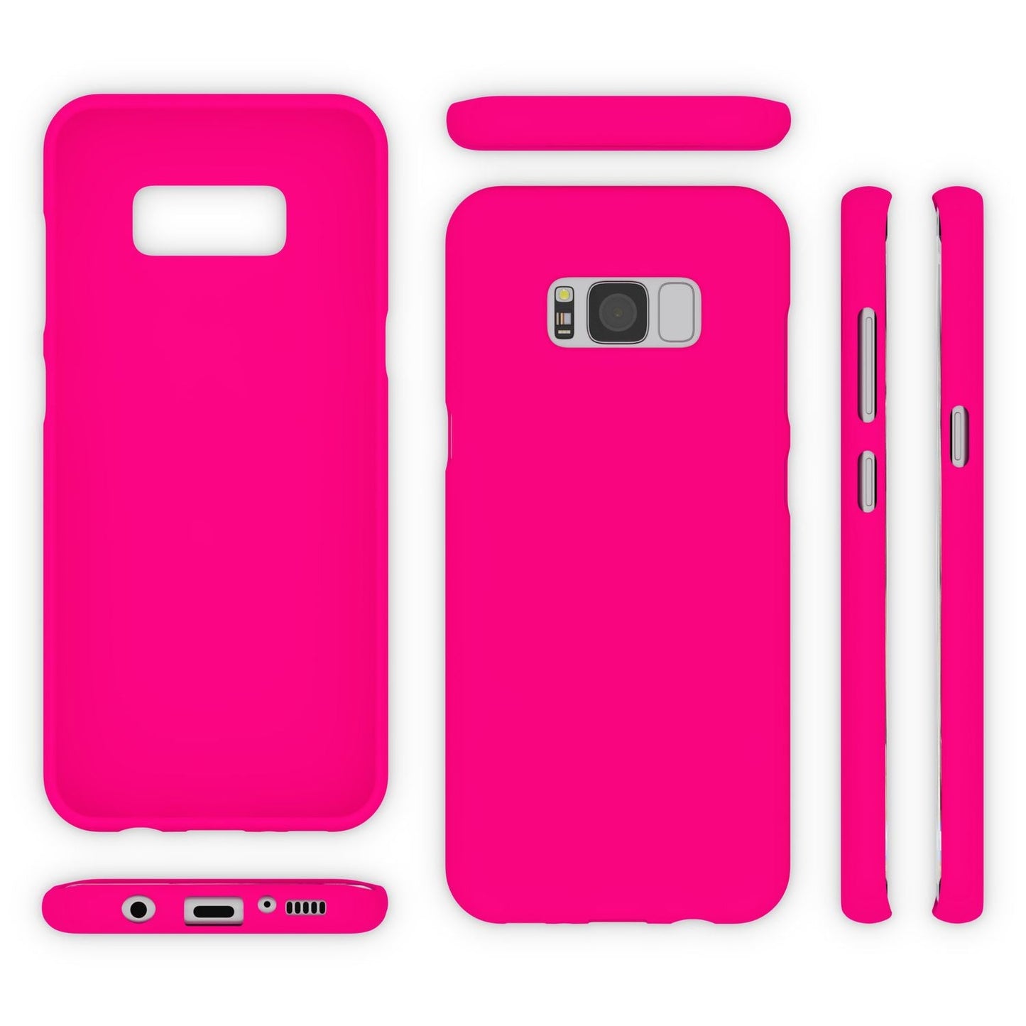Samsung Galaxy S8 Handy Hülle von NALIA, Ultra Slim TPU Silikon Neon Case Schutz