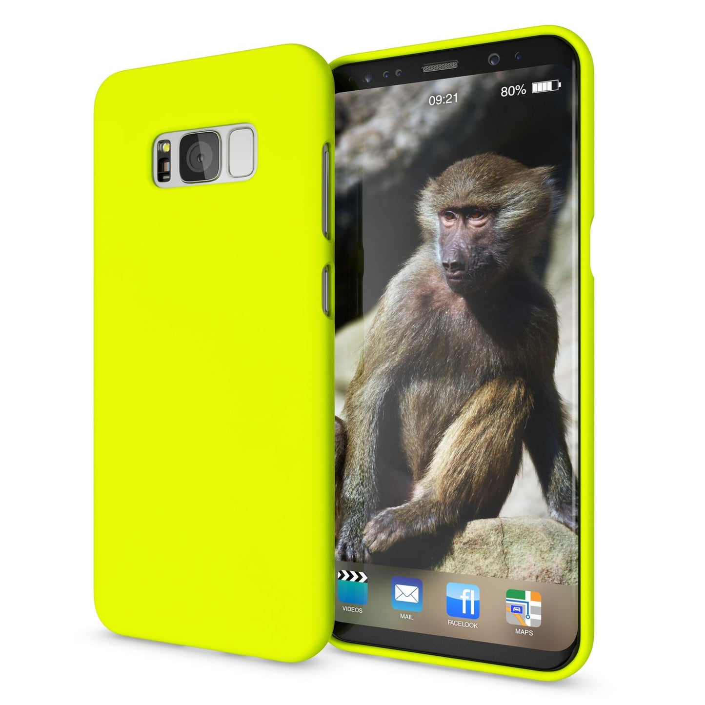 Samsung Galaxy S8 Handy Hülle von NALIA, Ultra Slim TPU Silikon Neon Case Schutz