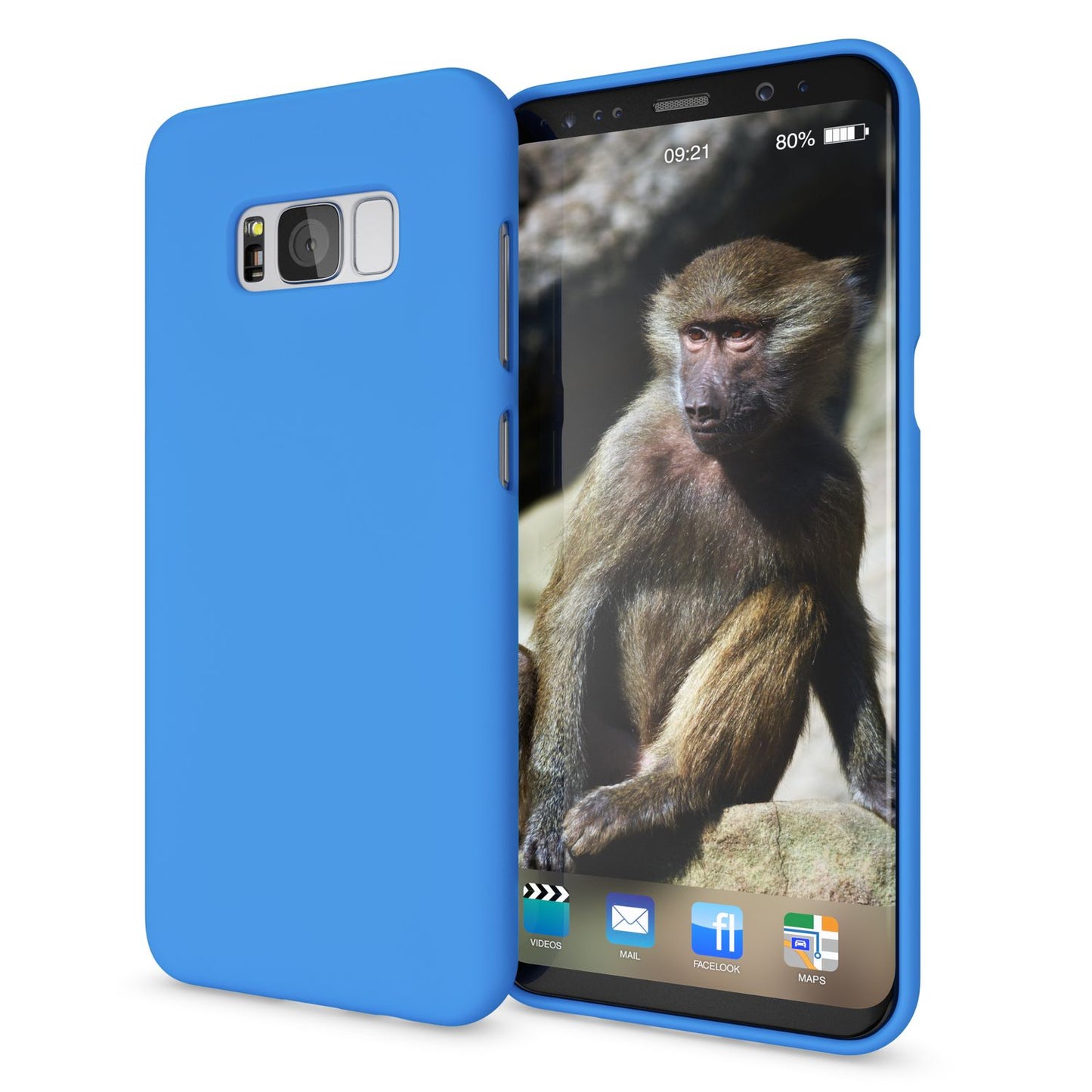 Samsung Galaxy S8 Handy Hülle von NALIA, Ultra Slim TPU Silikon Neon Case Schutz