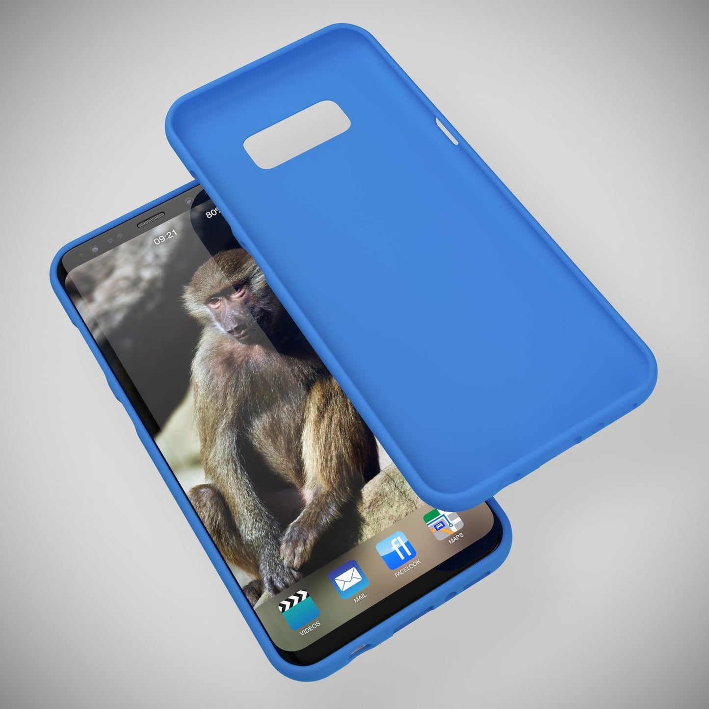 Samsung Galaxy S8 Handy Hülle von NALIA, Ultra Slim TPU Silikon Neon Case Schutz