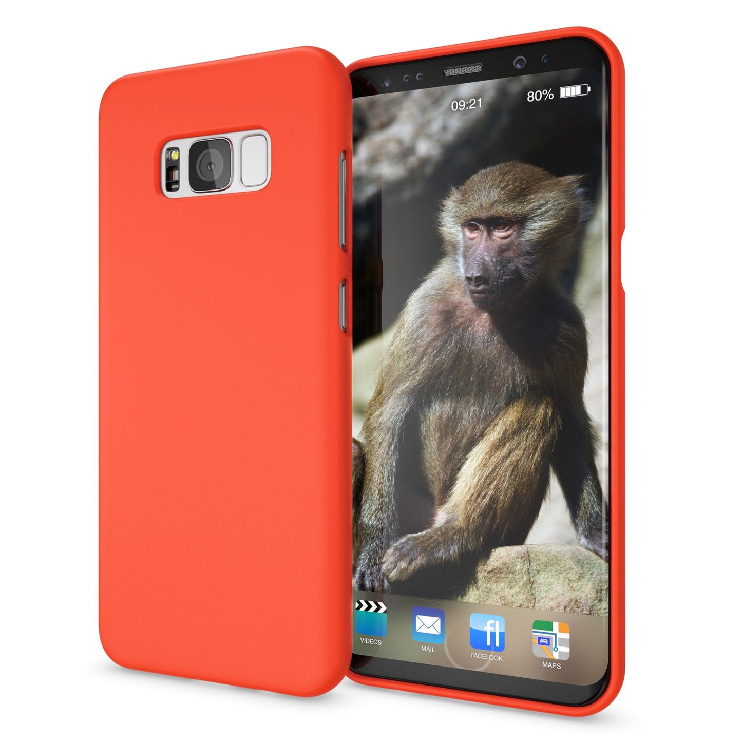 Samsung Galaxy S8 Handy Hülle von NALIA, Ultra Slim TPU Silikon Neon Case Schutz