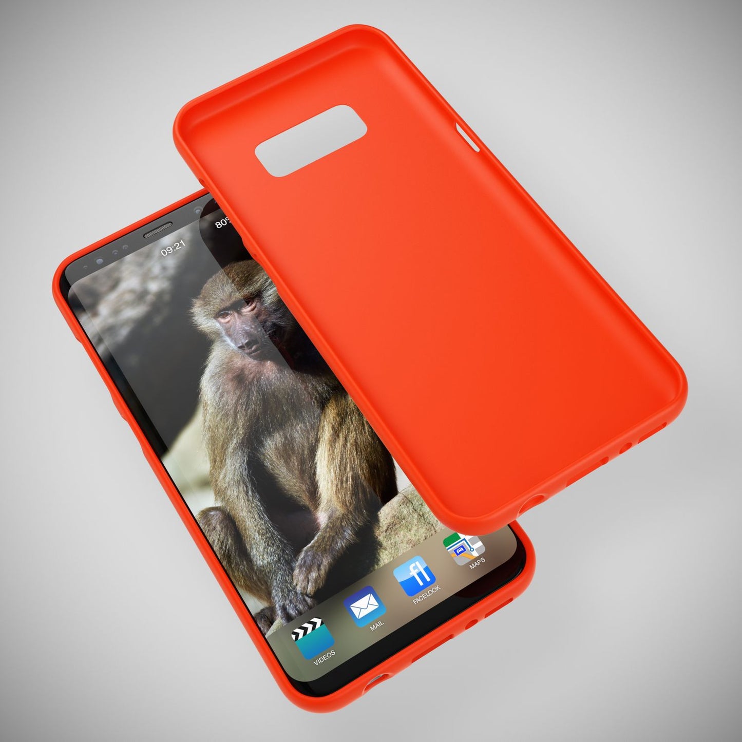 Samsung Galaxy S8 Handy Hülle von NALIA, Ultra Slim TPU Silikon Neon Case Schutz