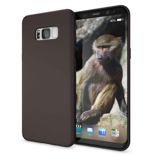 NALIA Neon Silikonhülle für Samsung Galaxy S8 Plus – Soft-Touch & Signal-Neon – NEONSHOCK (Matte Schutzhülle) – Marke aus Berlin