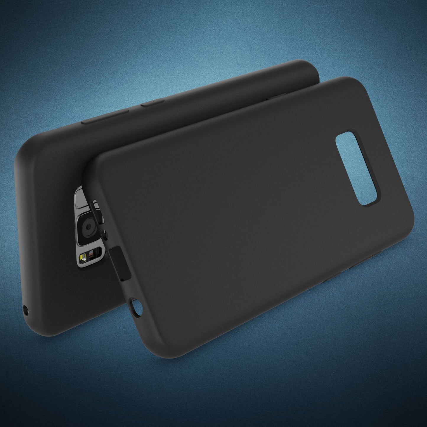 NALIA Neon Silikonhülle für Samsung Galaxy S8 Plus – Soft-Touch & Signal-Neon – NEONSHOCK (Matte Schutzhülle) – Marke aus Berlin