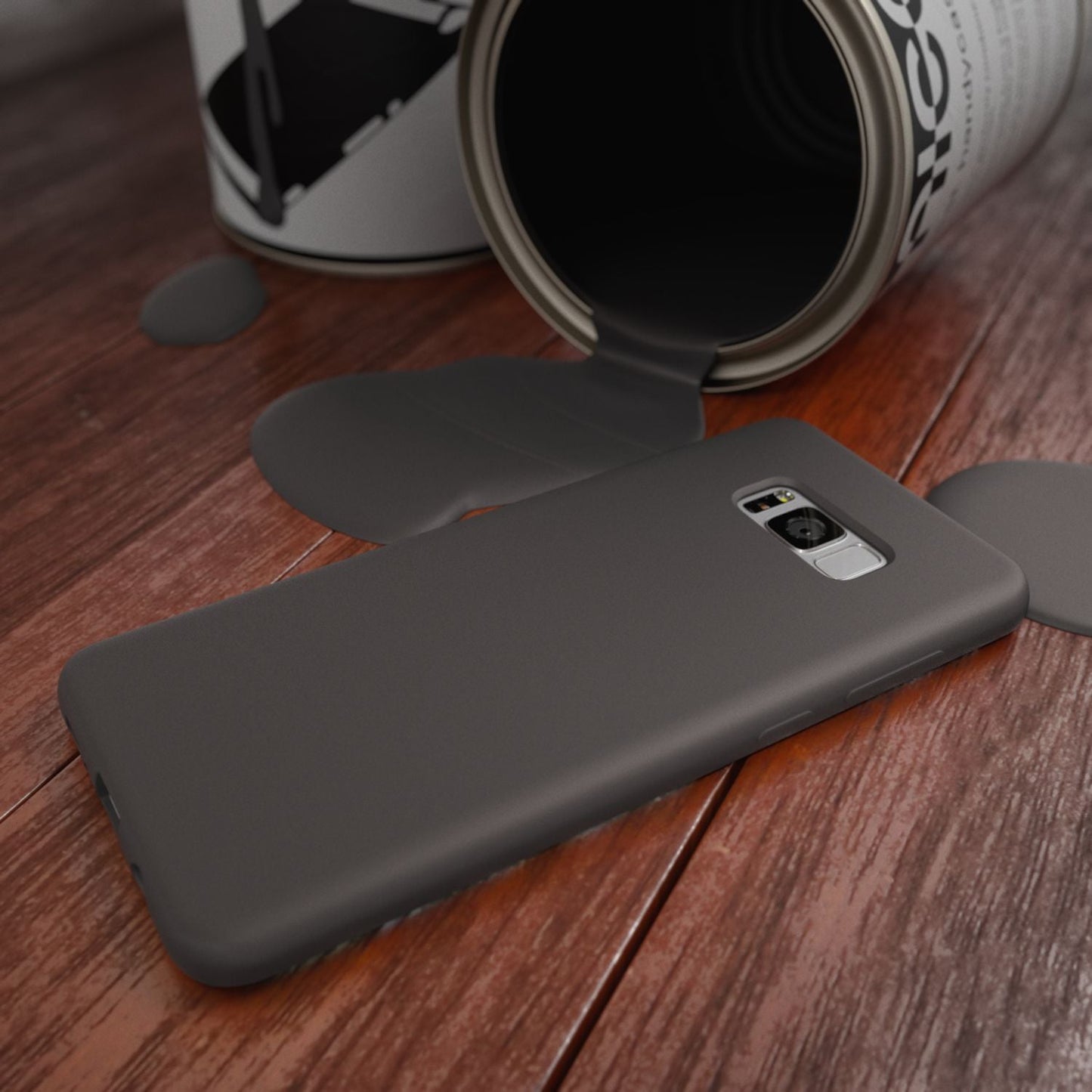 NALIA Neon Silikonhülle für Samsung Galaxy S8 Plus – Soft-Touch & Signal-Neon – NEONSHOCK (Matte Schutzhülle) – Marke aus Berlin