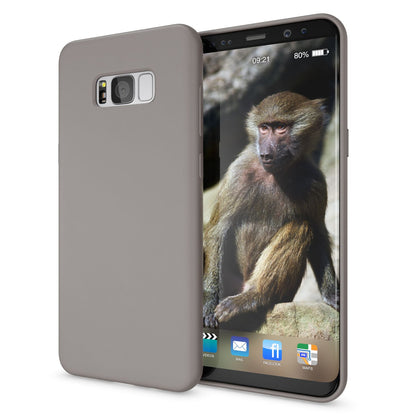 NALIA Neon Silikonhülle für Samsung Galaxy S8 Plus – Soft-Touch & Signal-Neon – NEONSHOCK (Matte Schutzhülle) – Marke aus Berlin