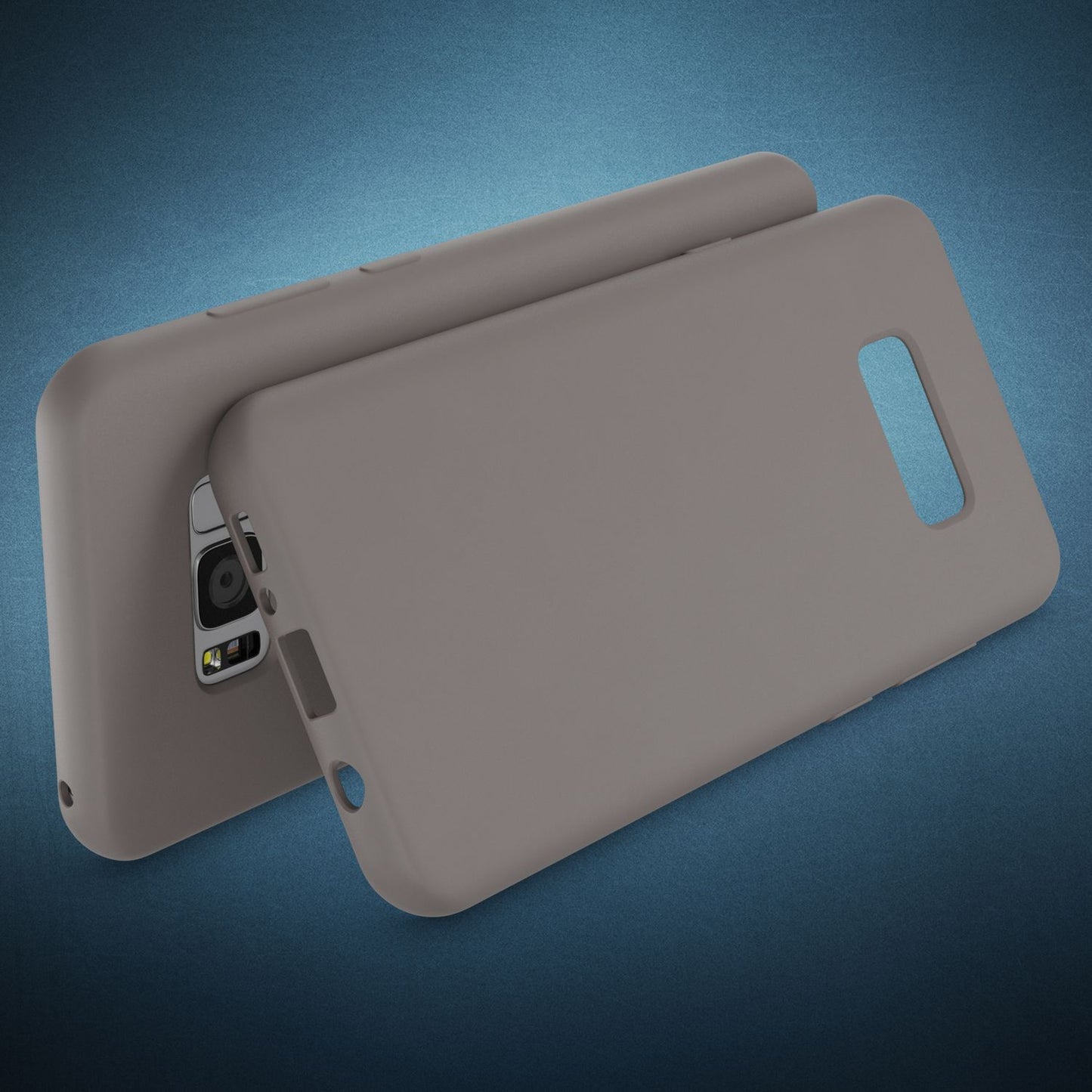 NALIA Neon Silikonhülle für Samsung Galaxy S8 Plus – Soft-Touch & Signal-Neon – NEONSHOCK (Matte Schutzhülle) – Marke aus Berlin