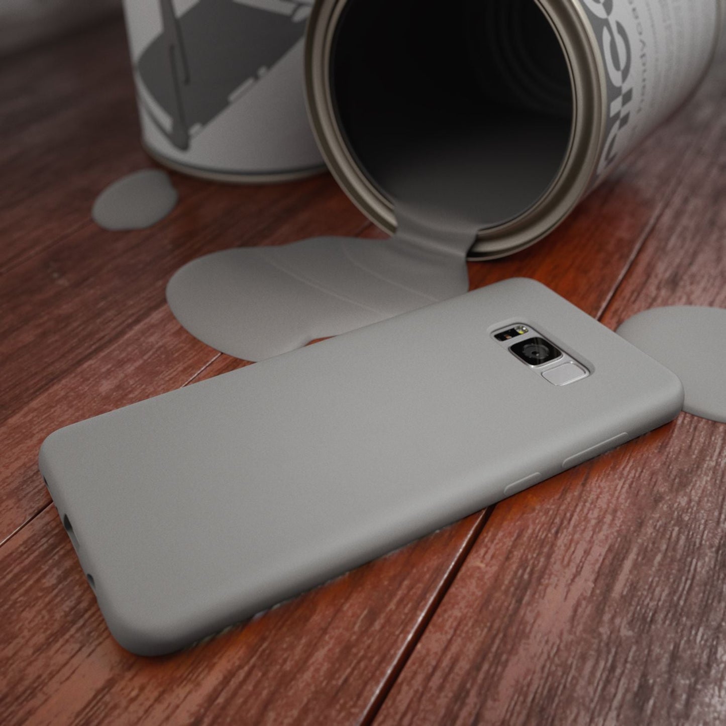 NALIA Neon Silikonhülle für Samsung Galaxy S8 Plus – Soft-Touch & Signal-Neon – NEONSHOCK (Matte Schutzhülle) – Marke aus Berlin