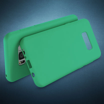 NALIA Neon Silikonhülle für Samsung Galaxy S8 Plus – Soft-Touch & Signal-Neon – NEONSHOCK (Matte Schutzhülle) – Marke aus Berlin