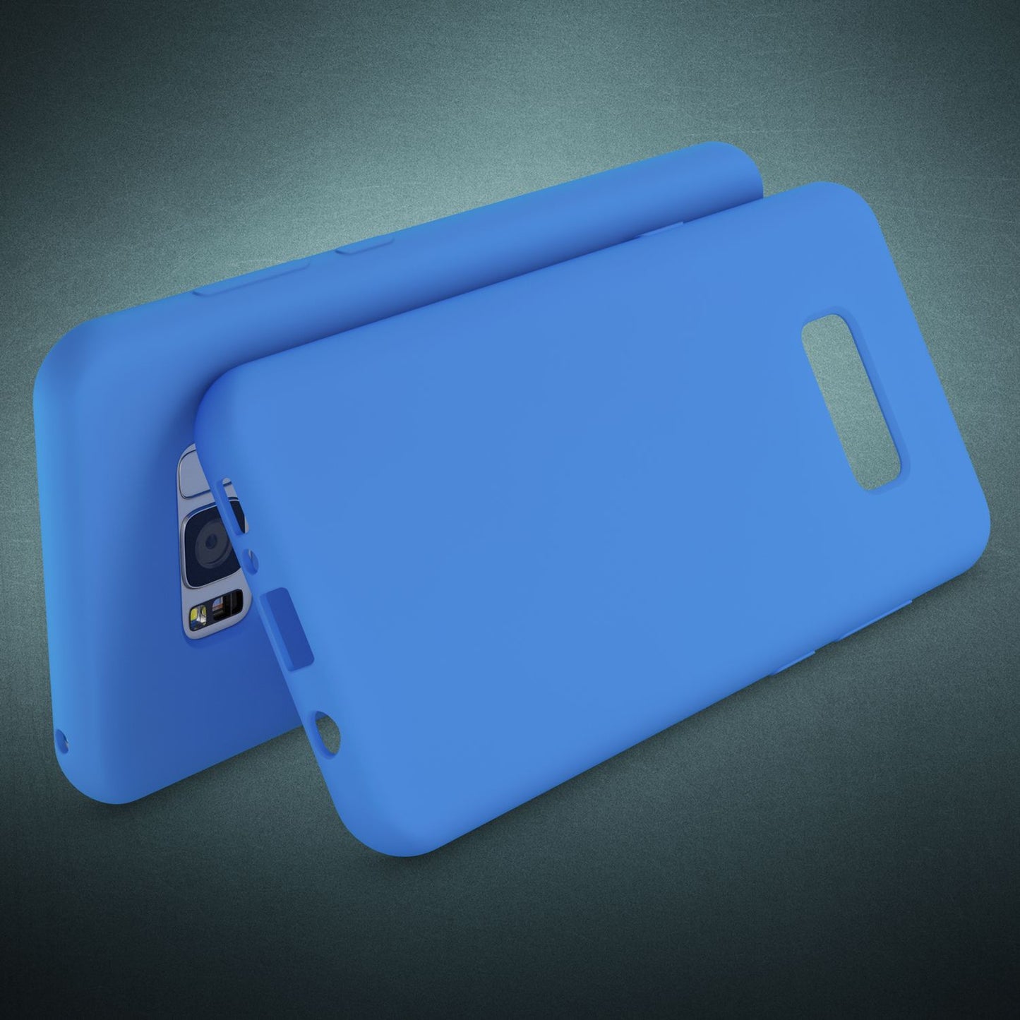 NALIA Neon Silikonhülle für Samsung Galaxy S8 Plus – Soft-Touch & Signal-Neon – NEONSHOCK (Matte Schutzhülle) – Marke aus Berlin