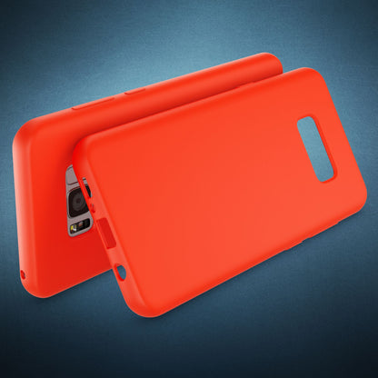 NALIA Neon Silikonhülle für Samsung Galaxy S8 Plus – Soft-Touch & Signal-Neon – NEONSHOCK (Matte Schutzhülle) – Marke aus Berlin