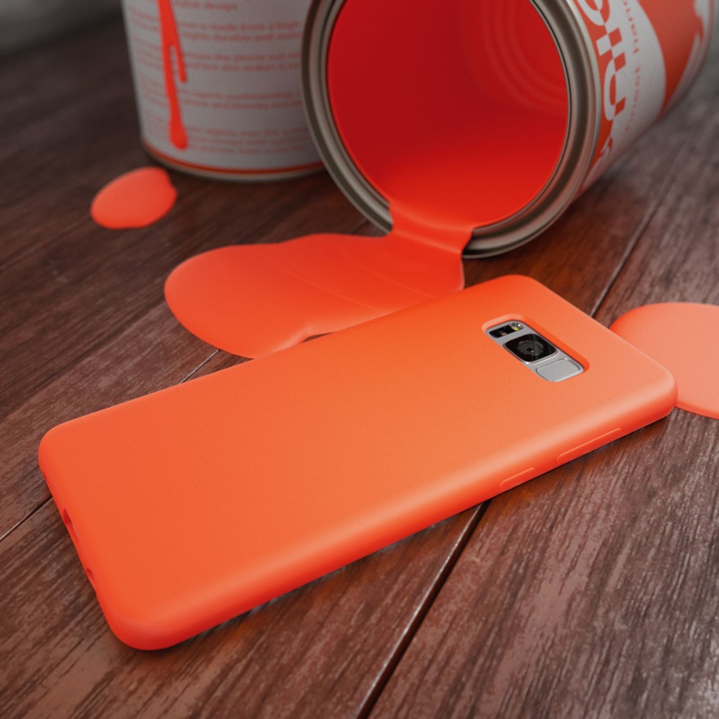 NALIA Neon Silikonhülle für Samsung Galaxy S8 Plus – Soft-Touch & Signal-Neon – NEONSHOCK (Matte Schutzhülle) – Marke aus Berlin