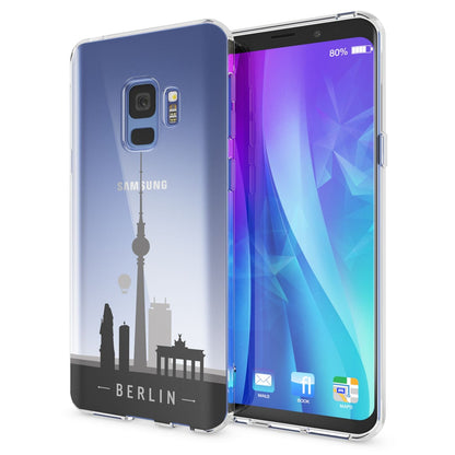 NALIA Handyhülle kompatibel mit Samsung Galaxy S9, Slim Silikon Motiv Case Crystal Schutzhülle Dünn Durchsichtig, Etui Handy-Tasche Back-Cover Transparent Bumper