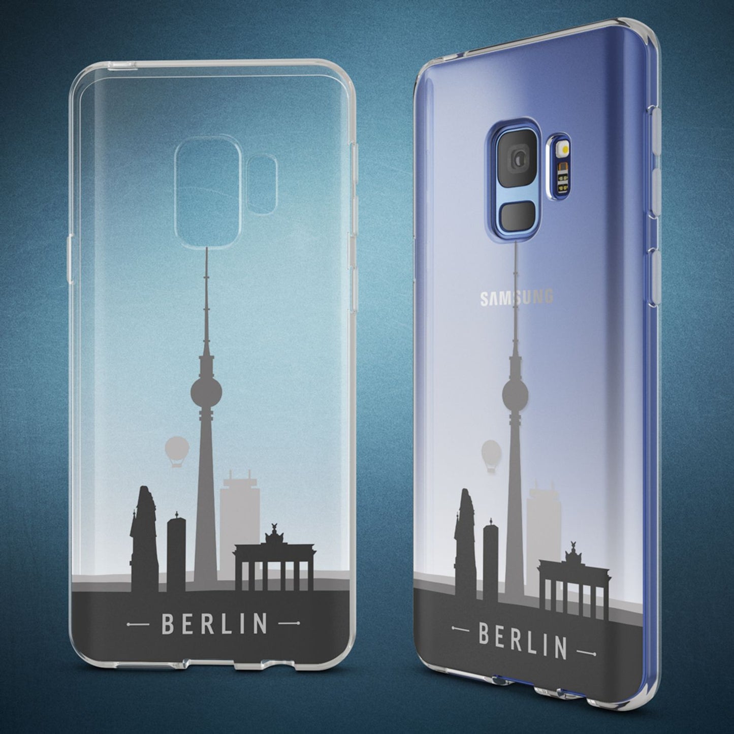 NALIA Handyhülle kompatibel mit Samsung Galaxy S9, Slim Silikon Motiv Case Crystal Schutzhülle Dünn Durchsichtig, Etui Handy-Tasche Back-Cover Transparent Bumper