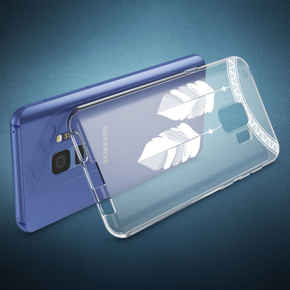 NALIA Handyhülle kompatibel mit Samsung Galaxy S9, Slim Silikon Motiv Case Crystal Schutzhülle Dünn Durchsichtig, Etui Handy-Tasche Back-Cover Transparent Bumper