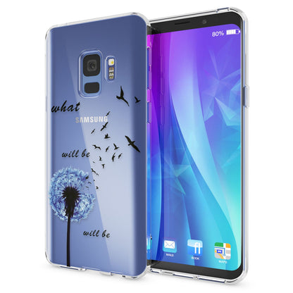 NALIA Handyhülle kompatibel mit Samsung Galaxy S9, Slim Silikon Motiv Case Crystal Schutzhülle Dünn Durchsichtig, Etui Handy-Tasche Back-Cover Transparent Bumper