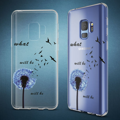 NALIA Handyhülle kompatibel mit Samsung Galaxy S9, Slim Silikon Motiv Case Crystal Schutzhülle Dünn Durchsichtig, Etui Handy-Tasche Back-Cover Transparent Bumper