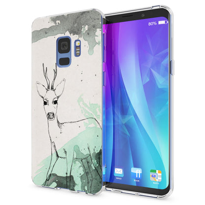 NALIA Handyhülle kompatibel mit Samsung Galaxy S9, Slim Silikon Motiv Case Crystal Schutzhülle Dünn Durchsichtig, Etui Handy-Tasche Back-Cover Transparent Bumper