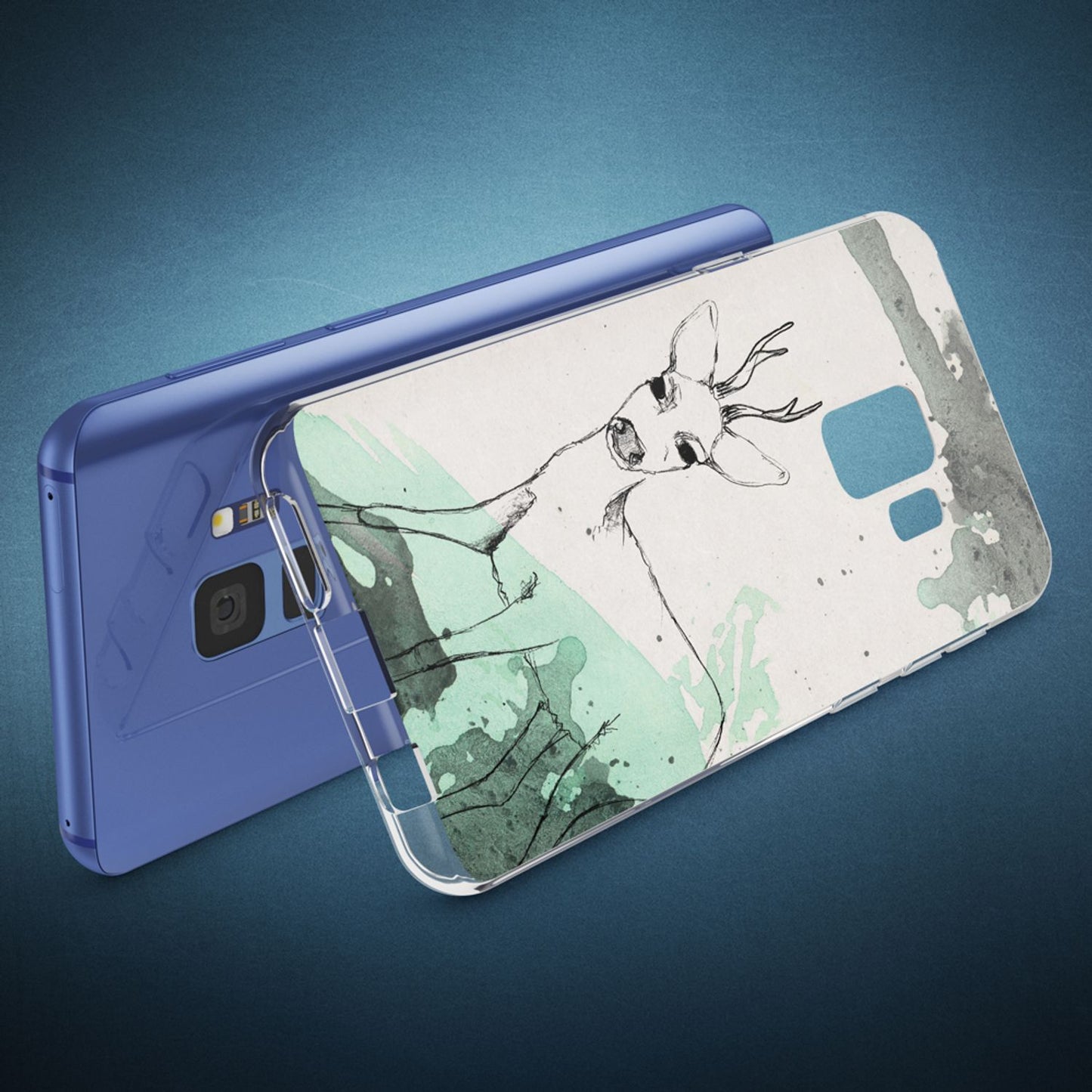 NALIA Handyhülle kompatibel mit Samsung Galaxy S9, Slim Silikon Motiv Case Crystal Schutzhülle Dünn Durchsichtig, Etui Handy-Tasche Back-Cover Transparent Bumper